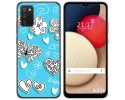 Funda Gel Tpu para Samsung Galaxy A02s diseño Mariposas Dibujos