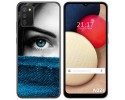 Funda Gel Tpu para Samsung Galaxy A02s diseño Ojo Dibujos