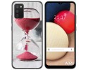 Funda Gel Tpu para Samsung Galaxy A02s diseño Reloj Dibujos
