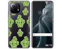 Funda Gel Transparente para Xiaomi Mi 11 5G diseño Cactus Dibujos