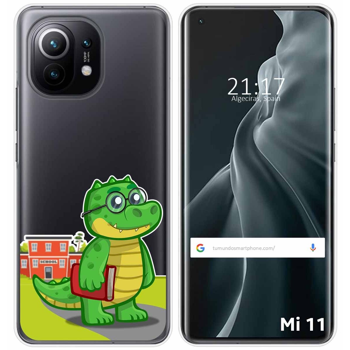 Funda Gel Transparente para Xiaomi Mi 11 5G diseño Coco Dibujos