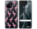Funda Gel Transparente para Xiaomi Mi 11 5G diseño Flamenco Dibujos