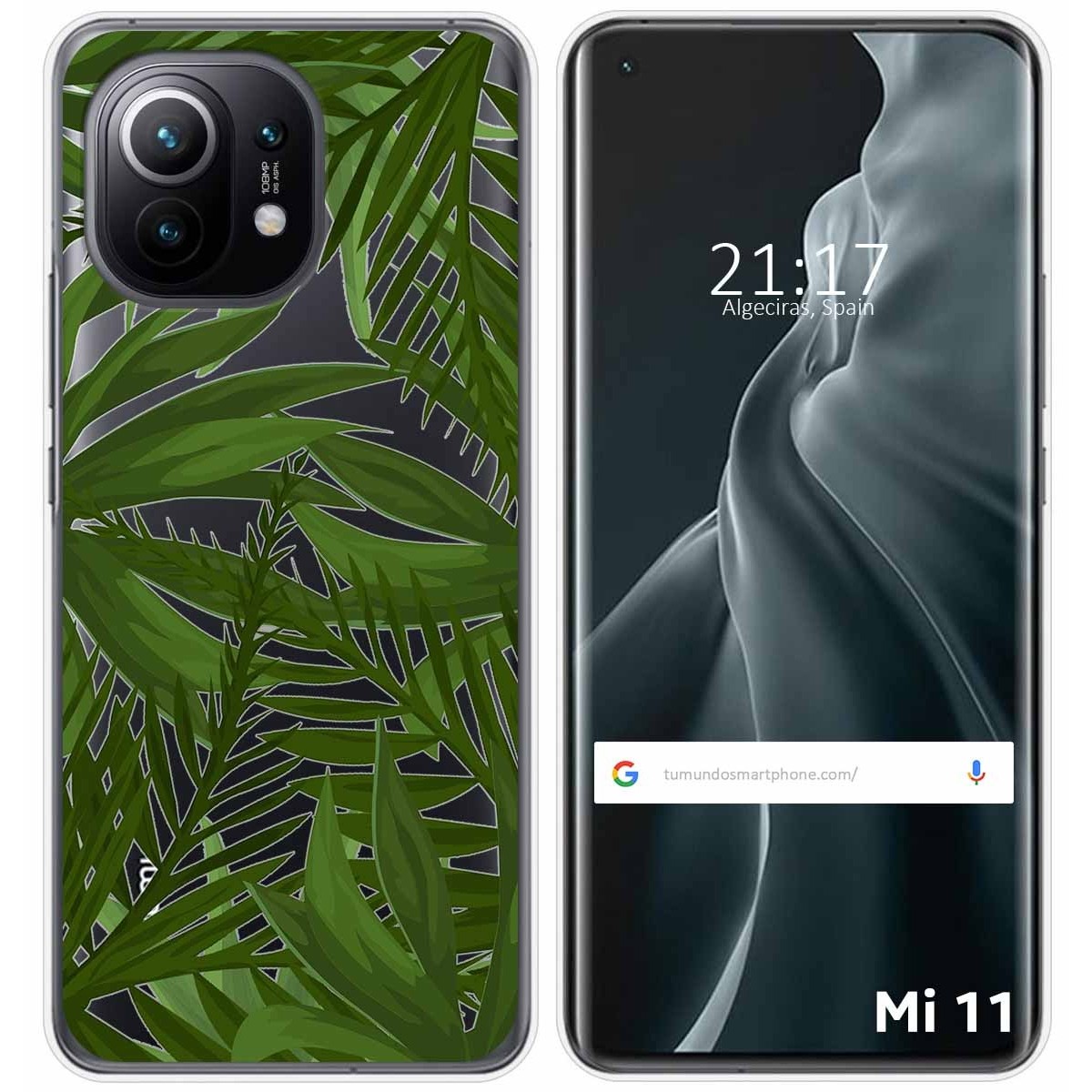 Funda Gel Transparente para Xiaomi Mi 11 5G diseño Jungla Dibujos