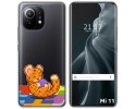 Funda Gel Transparente para Xiaomi Mi 11 5G diseño Leopardo Dibujos