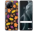 Funda Gel Transparente para Xiaomi Mi 11 5G diseño Otoño Dibujos