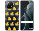 Funda Gel Transparente para Xiaomi Mi 11 5G diseño Pato Dibujos