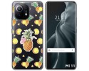 Funda Gel Transparente para Xiaomi Mi 11 5G diseño Piña Dibujos