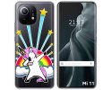 Funda Gel Transparente para Xiaomi Mi 11 5G diseño Unicornio Dibujos