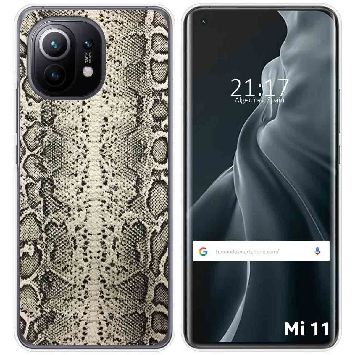 Funda Gel Tpu para Xiaomi Mi 11 5G diseño Animal 01 Dibujos