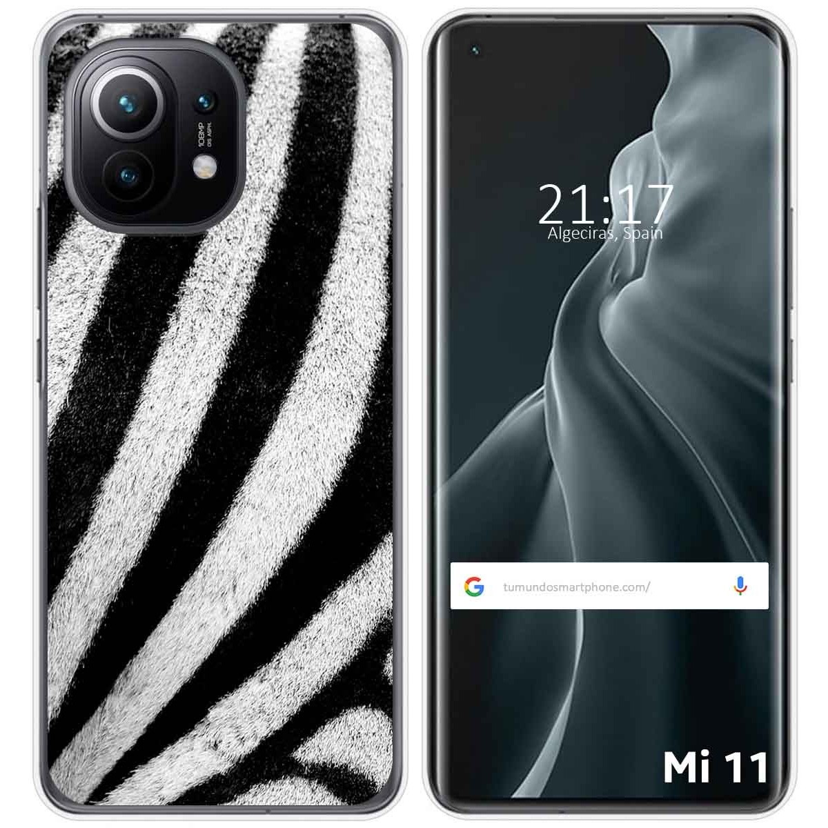Funda Gel Tpu para Xiaomi Mi 11 5G diseño Animal 02 Dibujos