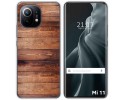 Funda Gel Tpu para Xiaomi Mi 11 5G diseño Madera 02 Dibujos
