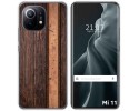 Funda Gel Tpu para Xiaomi Mi 11 5G diseño Madera 05 Dibujos