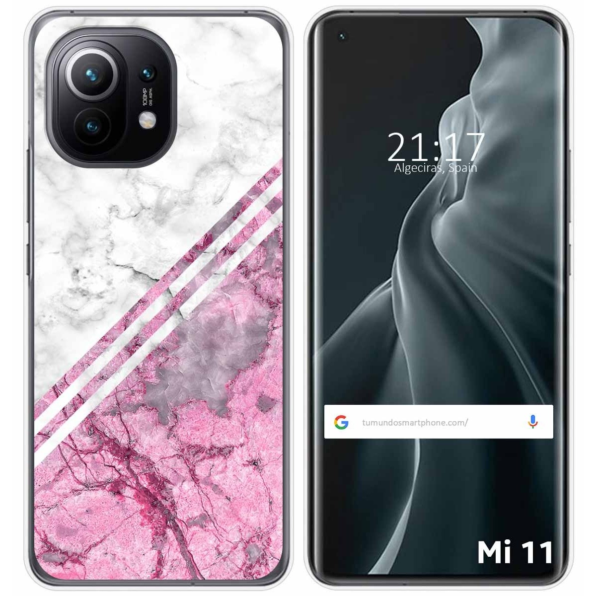 Funda Gel Tpu para Xiaomi Mi 11 5G diseño Mármol 03 Dibujos