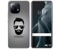 Funda Gel Tpu para Xiaomi Mi 11 5G diseño Barba Dibujos