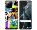 Funda Gel Tpu para Xiaomi Mi 11 5G diseño Comic Dibujos