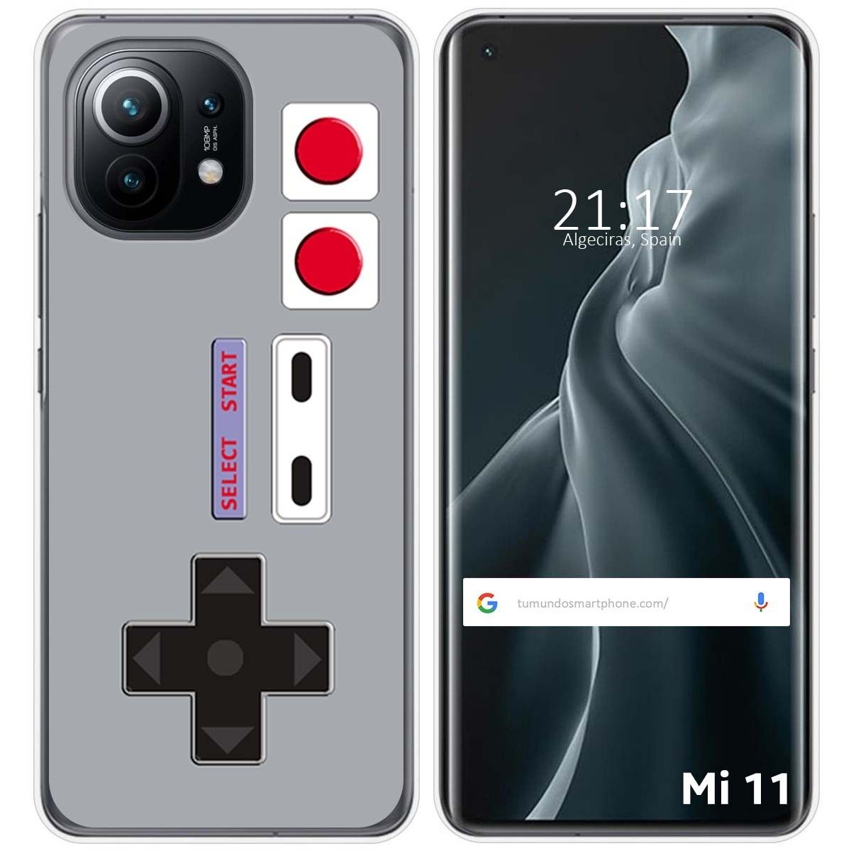 Funda Gel Tpu para Xiaomi Mi 11 5G diseño Consola Dibujos