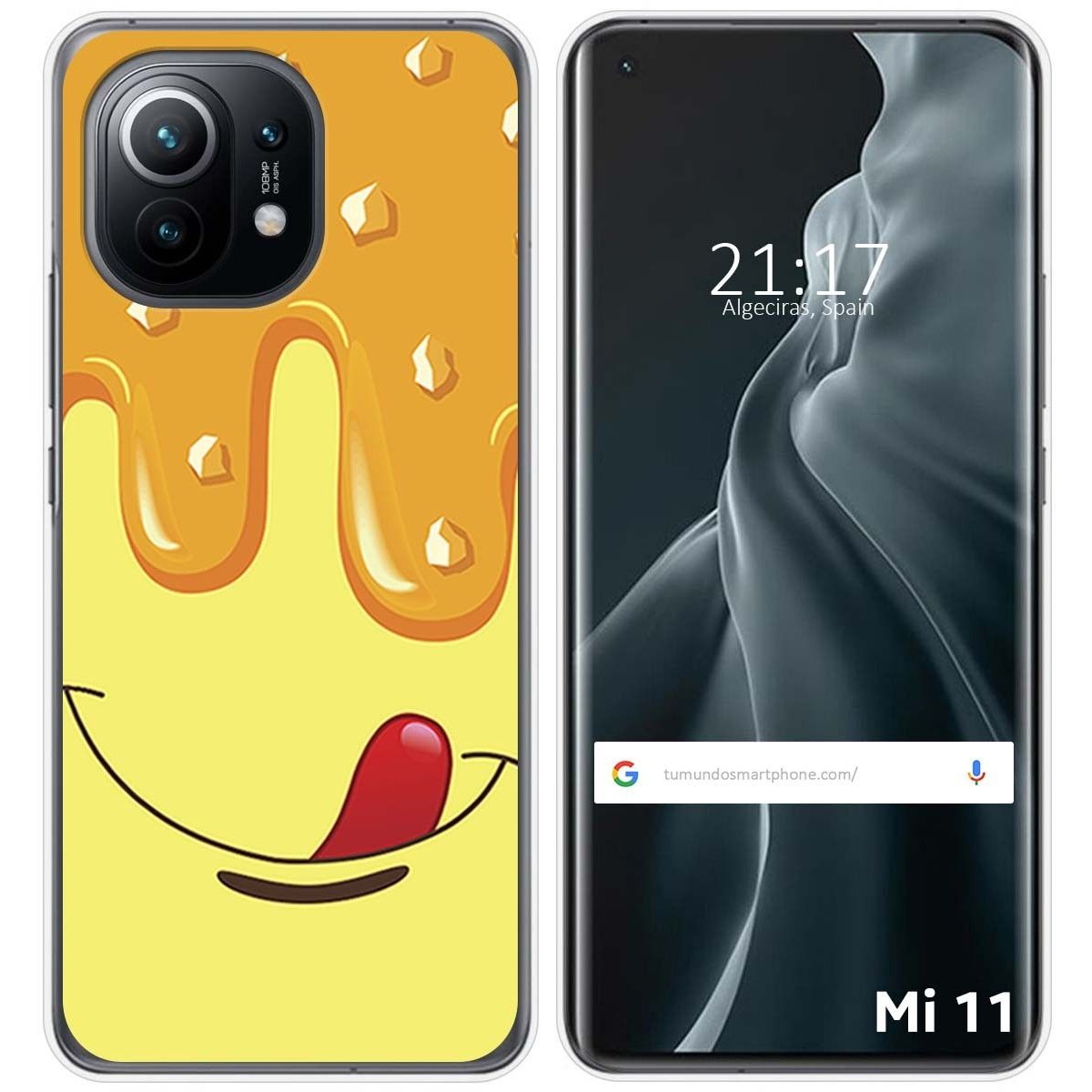 Funda Gel Tpu para Xiaomi Mi 11 5G diseño Helado Vainilla Dibujos