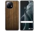 Funda Gel Tpu para Xiaomi Mi 11 5G diseño Madera Dibujos