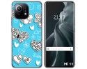 Funda Gel Tpu para Xiaomi Mi 11 5G diseño Mariposas Dibujos