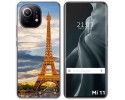 Funda Gel Tpu para Xiaomi Mi 11 5G diseño Paris Dibujos