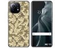 Funda Gel Tpu para Xiaomi Mi 11 5G diseño Sand Camuflaje Dibujos