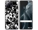 Funda Gel Tpu para Xiaomi Mi 11 5G diseño Snow Camuflaje Dibujos