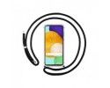 Funda Colgante Transparente para Samsung Galaxy A52 / A52 5G / A52s 5G con Cordon Negro