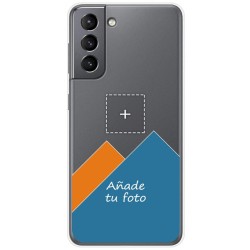 Personaliza tu Funda Doble Pc + Tpu 360 con tu Fotografia para Samsung Galaxy S21 5G dibujo personalizada