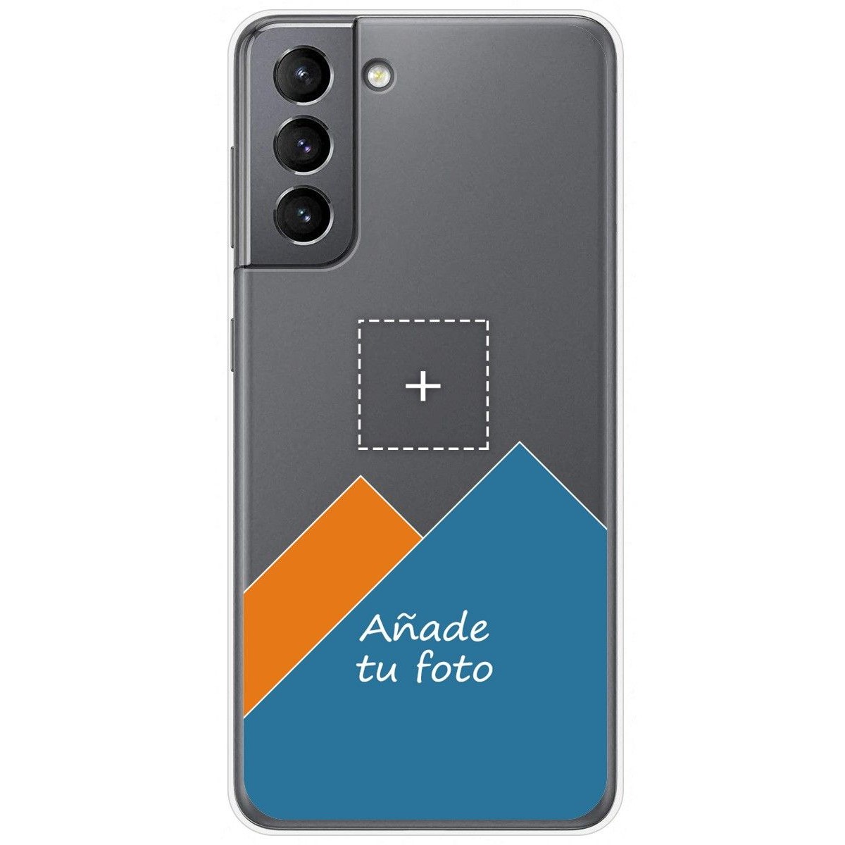 Personaliza tu Funda Doble Pc + Tpu 360 con tu Fotografia para Samsung Galaxy S21 5G dibujo personalizada