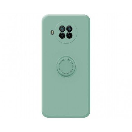 Funda Silicona Líquida Ultra Suave con Anillo para Xiaomi Mi 10T / MI 10T Pro color Verde