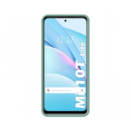 Funda Silicona Líquida Ultra Suave con Anillo para Xiaomi Mi 10T / MI 10T Pro color Verde