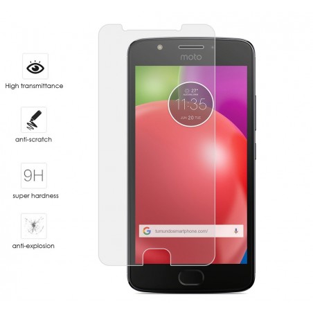 Protector Cristal Templado para Motorola Moto E4 Vidrio