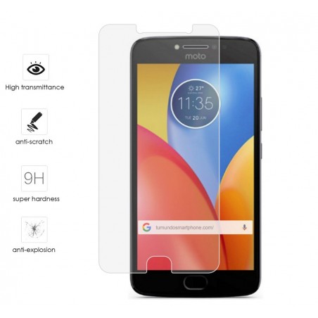 Protector Cristal Templado para Motorola Moto E4 Plus Vidrio