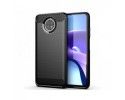 Funda Gel Tpu Tipo Carbon Negra para Xiaomi Redmi Note 9T 5G
