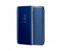 Funda Flip Cover Clear View para Samsung Galaxy A12 / M12 color Azul
