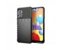 Funda Gel Flexible Thunder Armor Rugged para Samsung Galaxy A32 5G color Negra