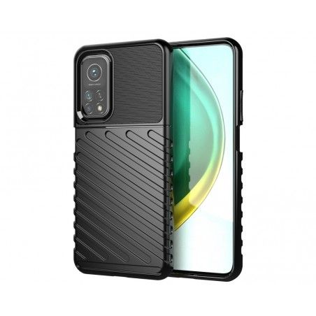 Funda Gel Flexible Thunder Armor Rugged para Xiaomi Mi 10T / MI 10T Pro color Negra