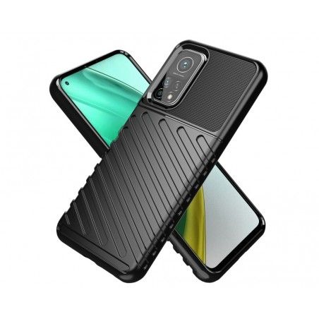 Funda Gel Flexible Thunder Armor Rugged para Xiaomi Mi 10T / MI 10T Pro color Negra