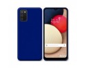 Funda Silicona Gel TPU Azul para Samsung Galaxy A02s