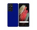 Funda Silicona Gel TPU Azul para Samsung Galaxy S21 Ultra 5G