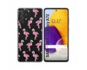 Funda Gel Transparente para Samsung Galaxy A72 diseño Flamenco Dibujos