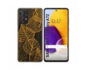 Funda Gel Transparente para Samsung Galaxy A72 diseño Hojas Dibujos