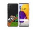 Funda Gel Transparente para Samsung Galaxy A72 diseño Panda Dibujos