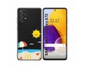 Funda Gel Transparente para Samsung Galaxy A72 diseño Playa Dibujos