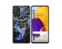 Funda Gel Transparente para Samsung Galaxy A72 diseño Plumas Dibujos