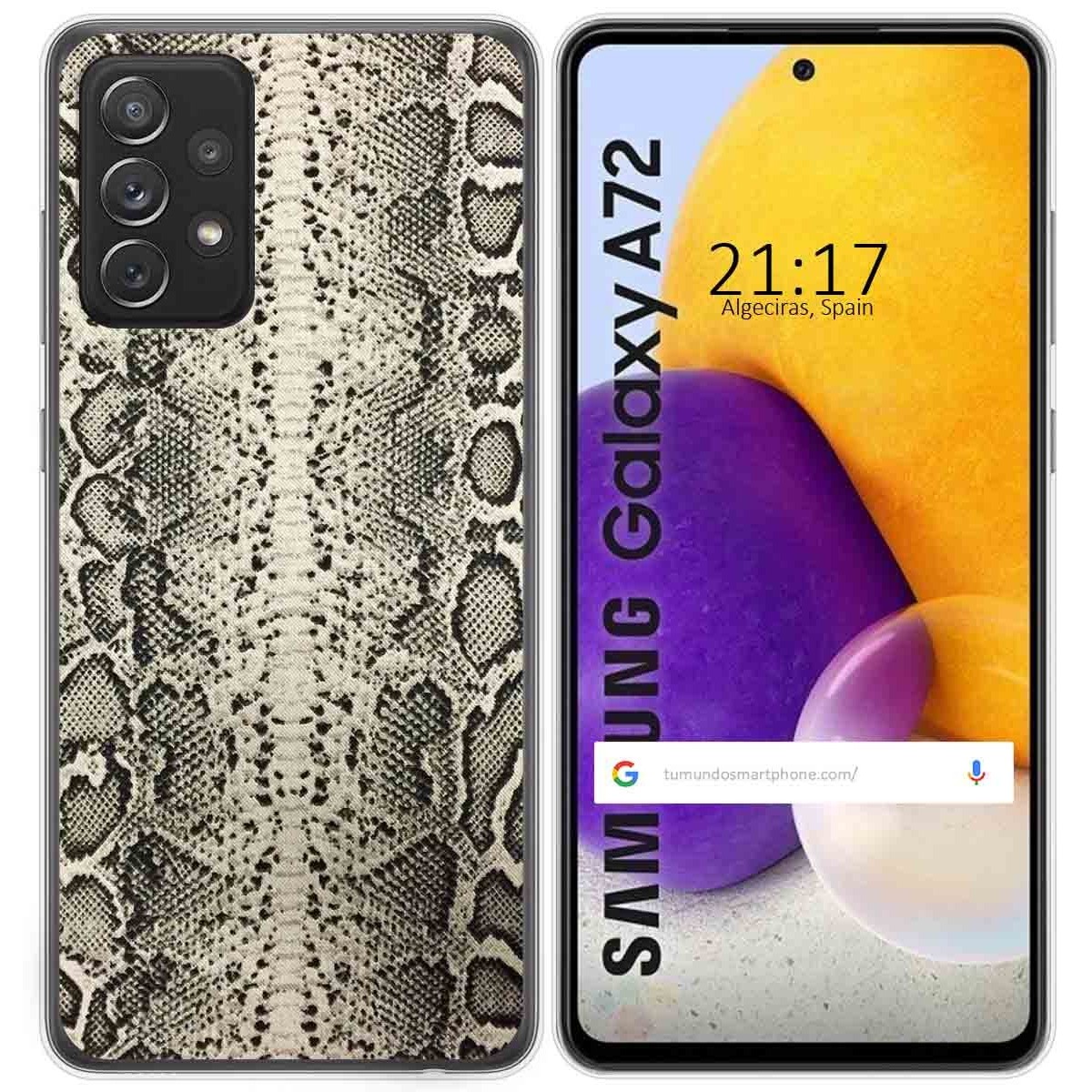 Funda Gel Tpu para Samsung Galaxy A72 diseño Animal 01 Dibujos