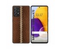 Funda Gel Tpu para Samsung Galaxy A72 diseño Cuero 01 Dibujos