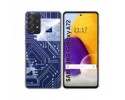 Funda Gel Tpu para Samsung Galaxy A72 diseño Circuito Dibujos