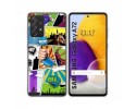 Funda Gel Tpu para Samsung Galaxy A72 diseño Comic Dibujos