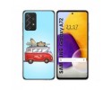 Funda Gel Tpu para Samsung Galaxy A72 diseño Furgoneta Dibujos